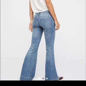 Low rise bell bottoms!